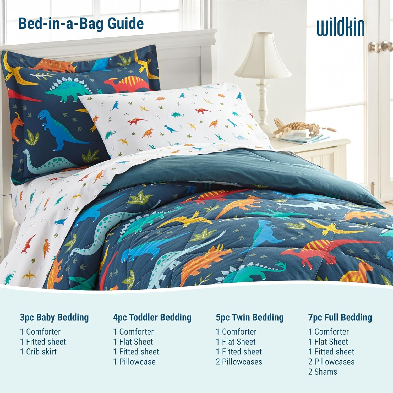 Dinosaur Land Kids Comforter Set