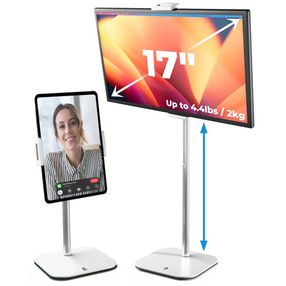Adjustable Aluminum Tablet & Monitor Stand – 17"