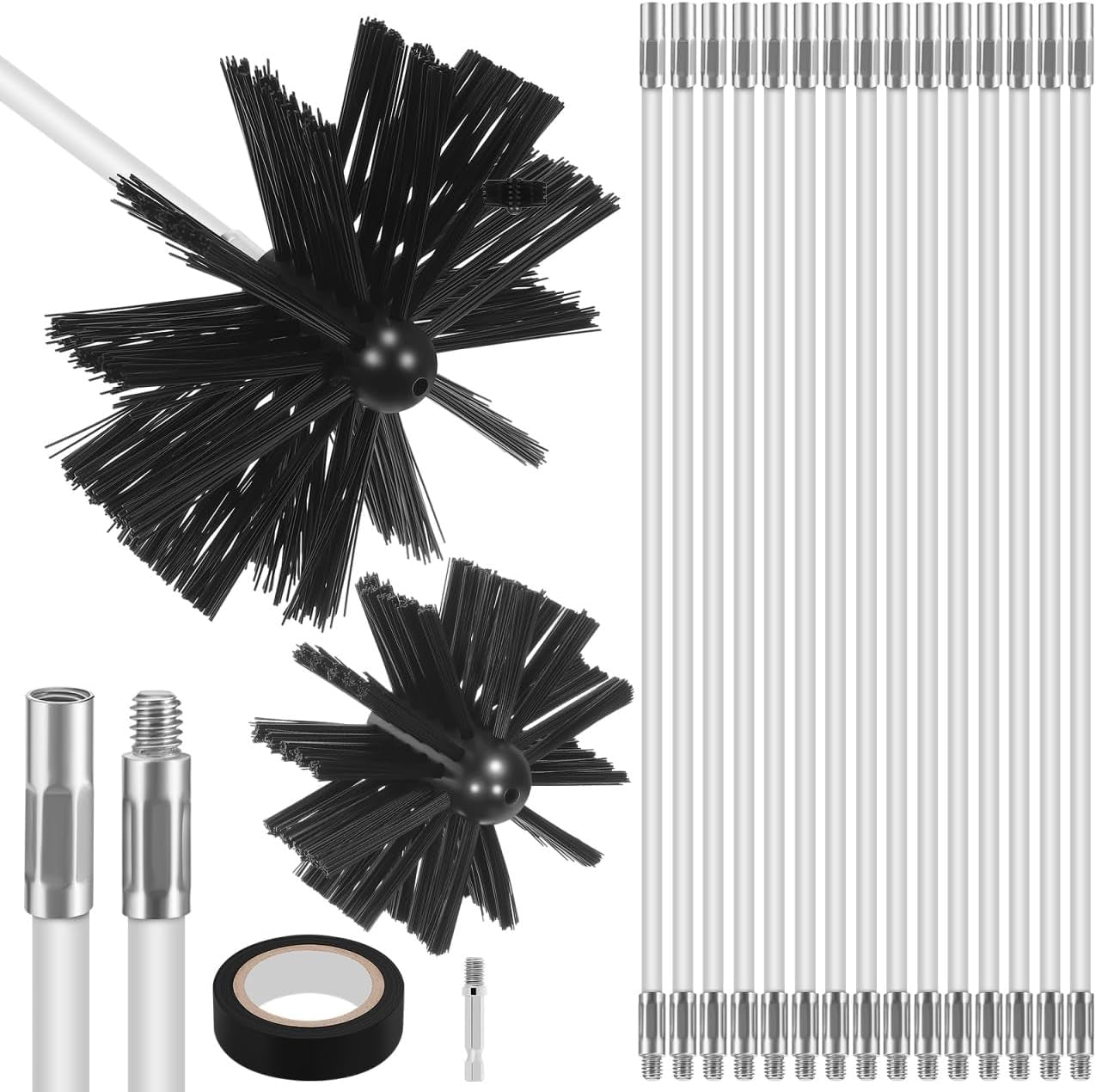 20-Foot Dryer Vent & Air Duct Cleaning Kit