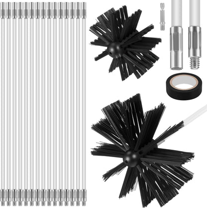 20-Foot Dryer Vent & Air Duct Cleaning Kit