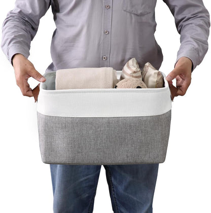 Large Fabric Storage Bins (Set of 4)
