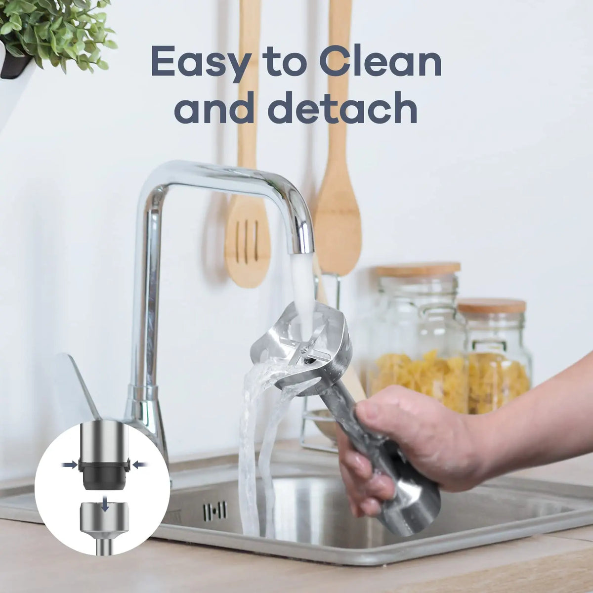 1000W 7-in-1 Immersion Blender with 15 Speeds