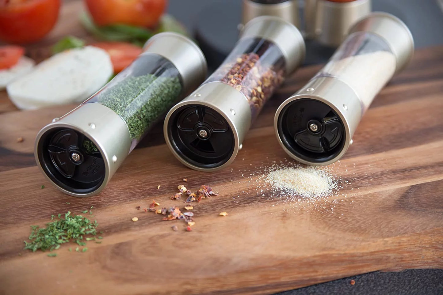 Auto-Measure Spice Carousel