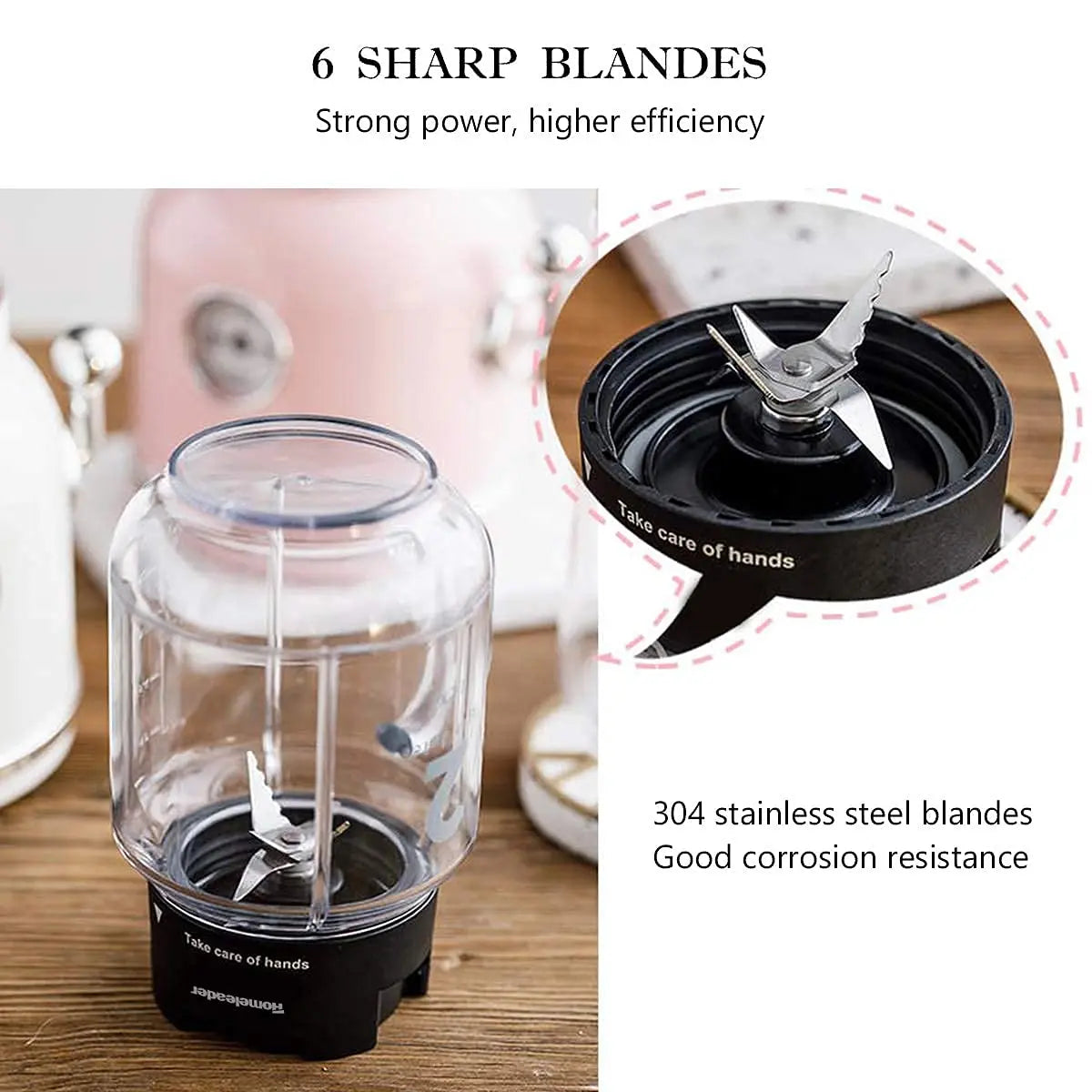 Personal Smoothie Blender with 21oz Travel Cup