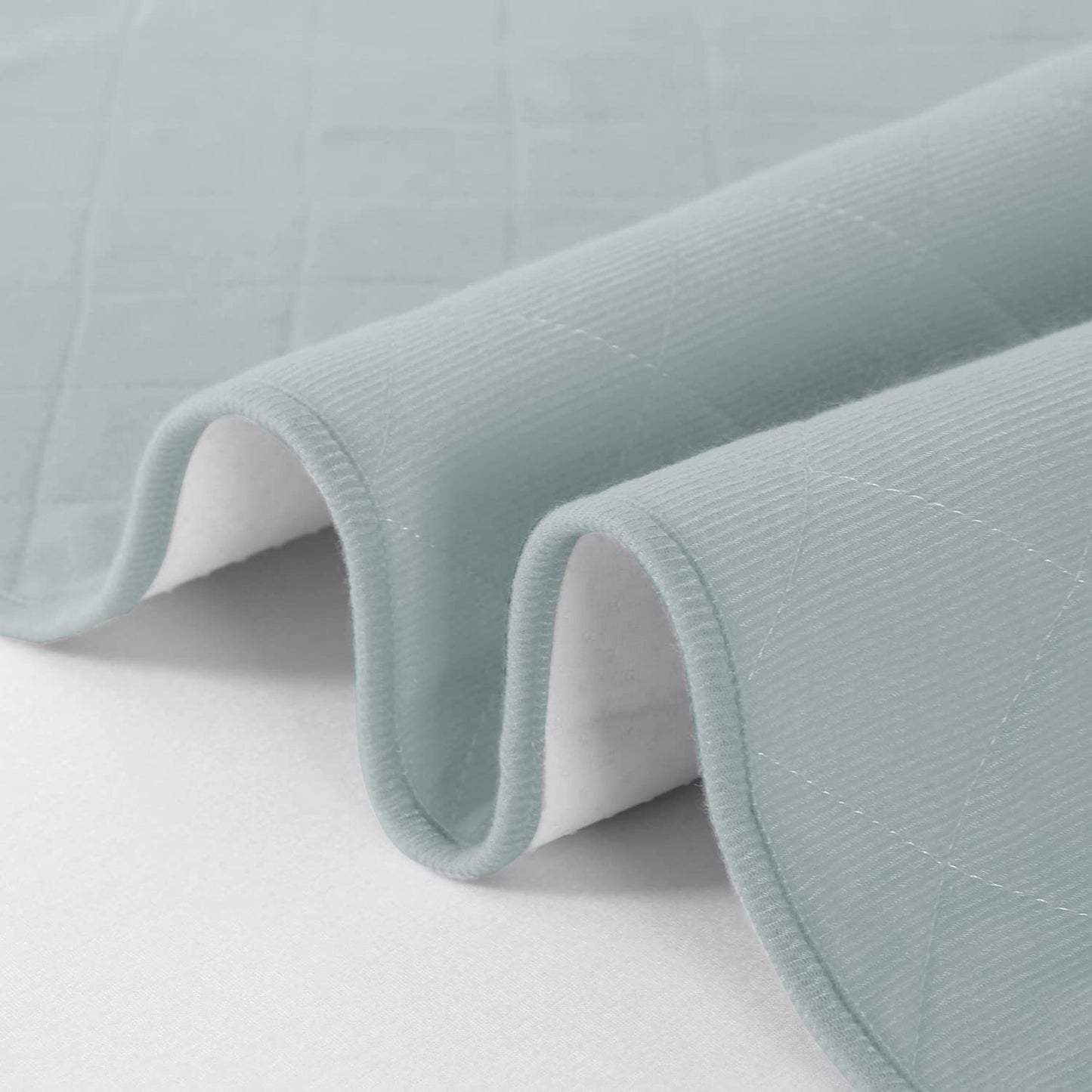Grey Waterproof Crib Mattress Protector Pad (27" x 38")