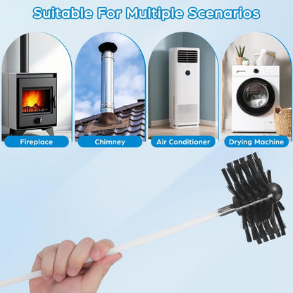 20-Foot Dryer Vent & Air Duct Cleaning Kit