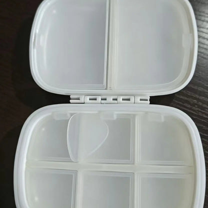 Compact Travel Pill Organizer – Multi-Compartment