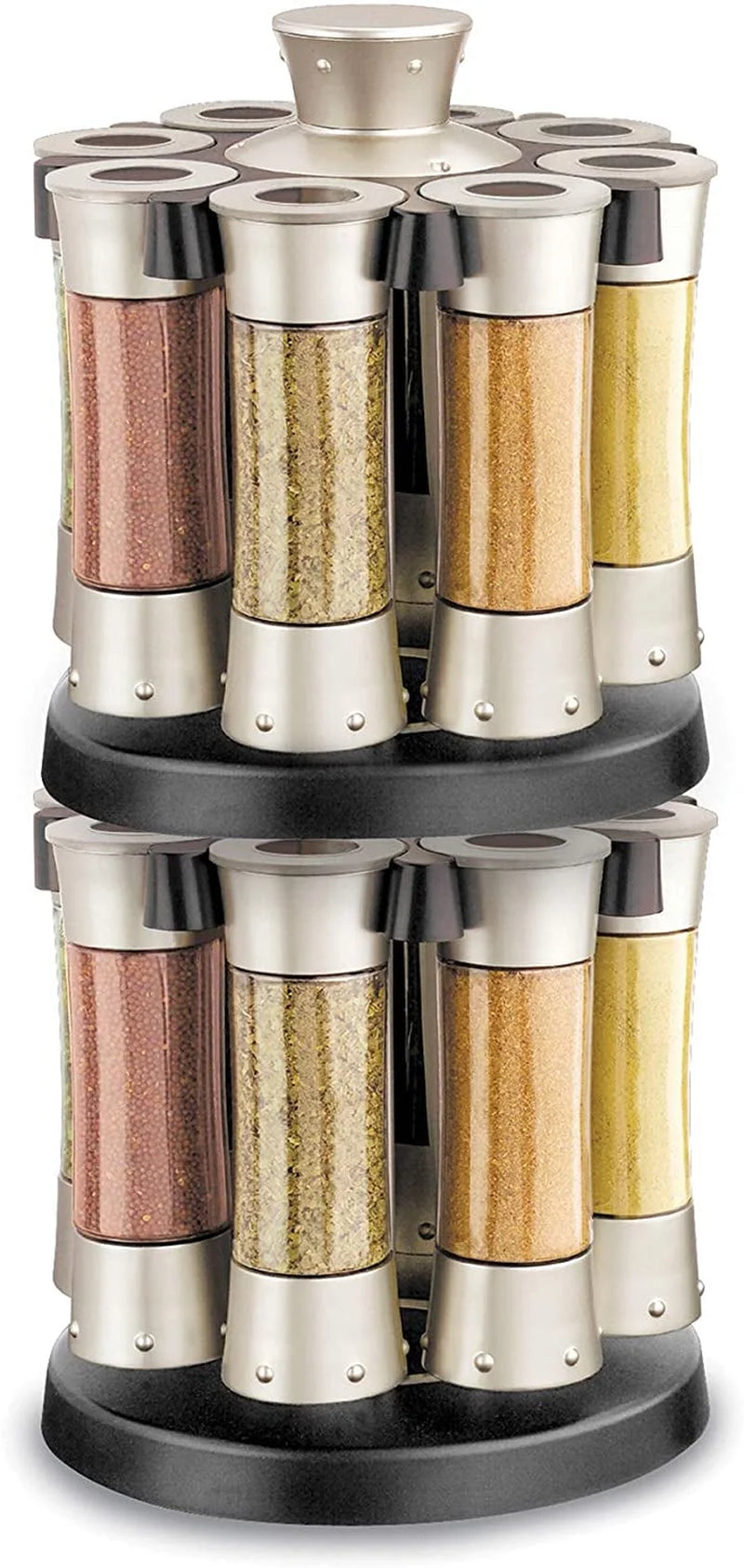 Auto-Measure Spice Carousel