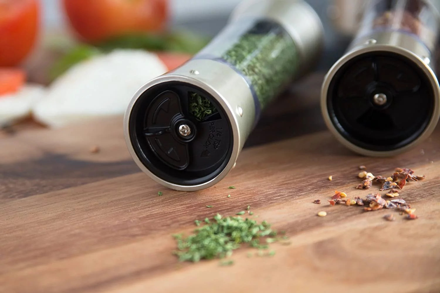 Auto-Measure Spice Carousel