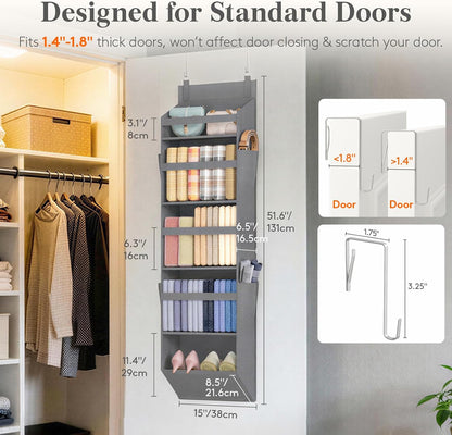 5 Tier Over-the-Door Storage Organizer