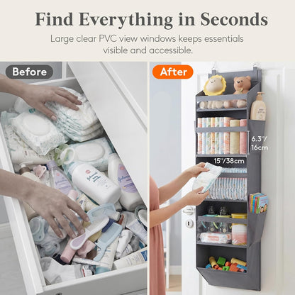 5 Tier Over-the-Door Storage Organizer