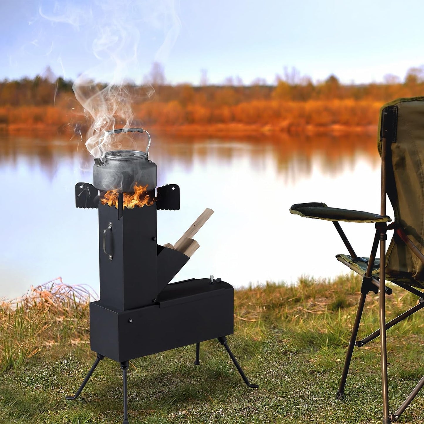 Portable Rocket Camping Stove