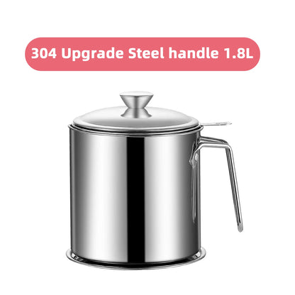 Stainless Steel Oil Strainer & Grease Container