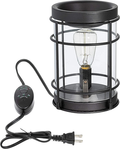 Vintage Lantern Wax Melt Warmer with Timer