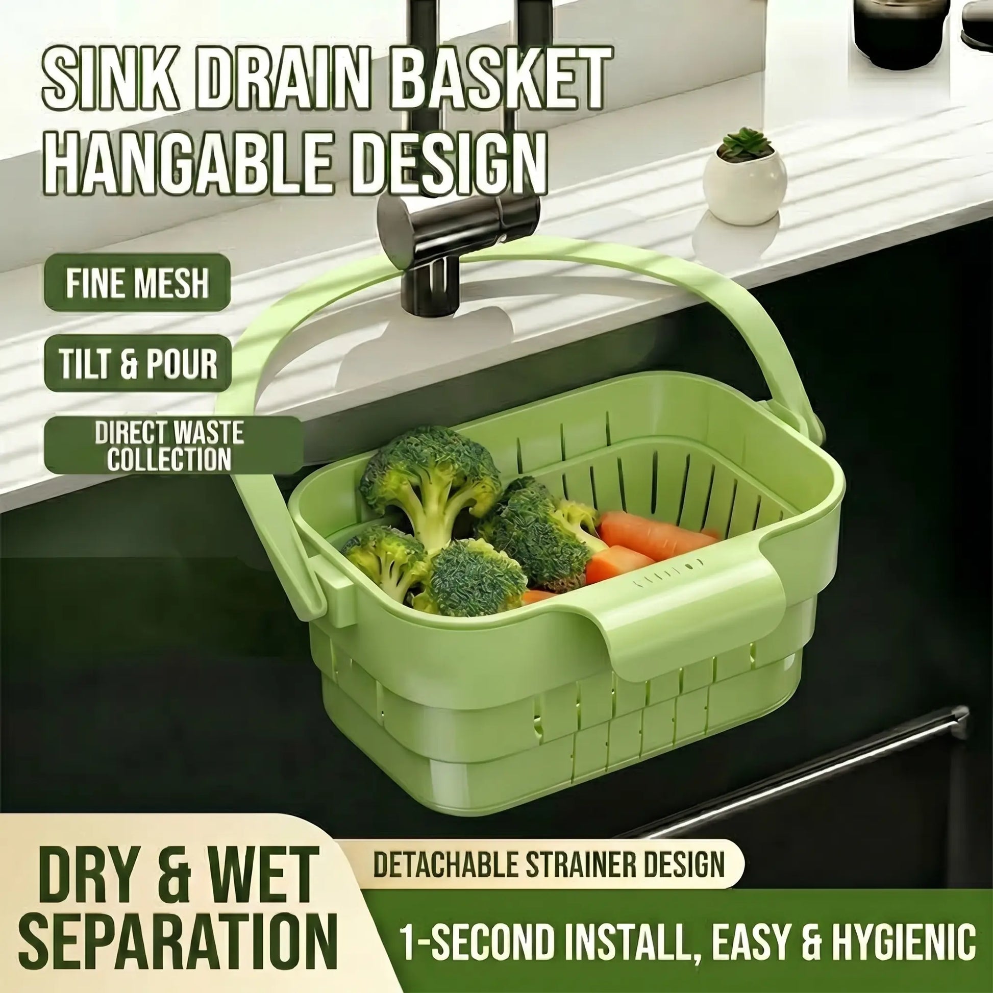 Kitchen Sink Drain Basket